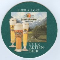 Aktien Brauerei podstawka Awers
