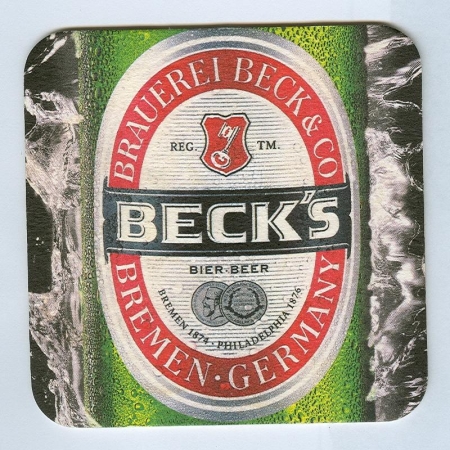 Beck's podstawka Rewers