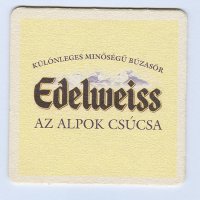 Edelweiss podstawka Awers