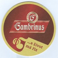 Gambrinus podstawka Awers