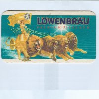 Löwenbräu podstawka Awers