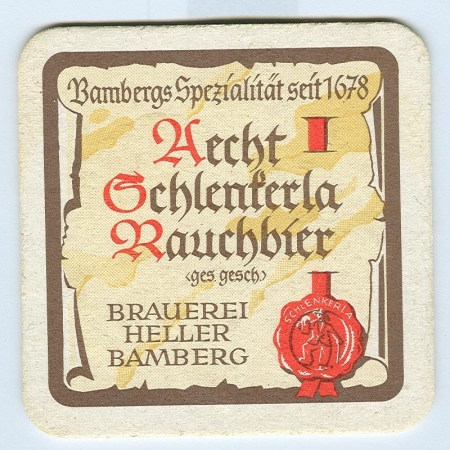 Aecht Schlenkerla podstawka Awers