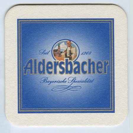 Aldersbacher podstawka Awers