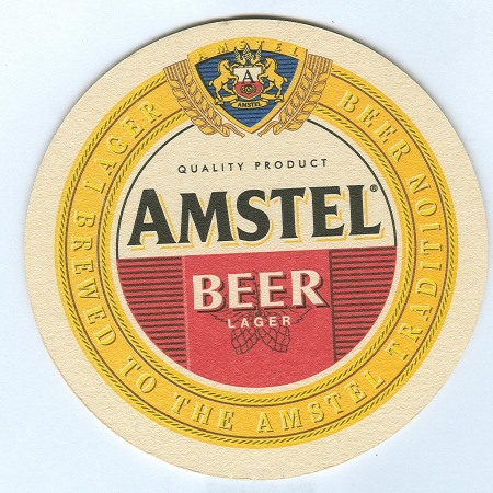 Amstel podstawka Awers