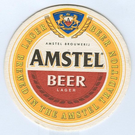 Amstel podstawka Awers