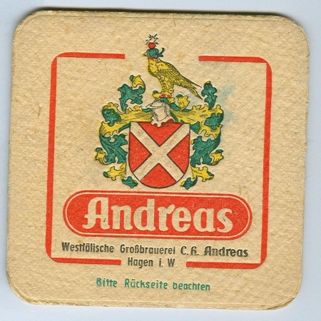 Andreas podstawka Awers
