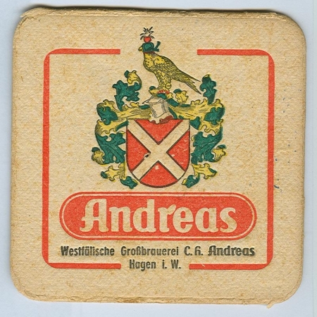 Andreas podstawka Awers