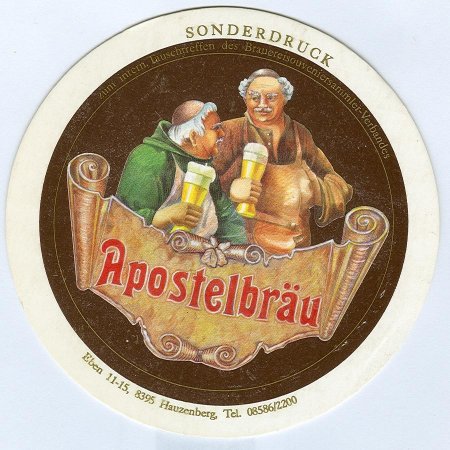 Apostel podstawka Awers