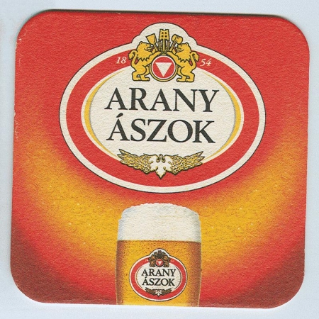 Arany Ászok podstawka Awers