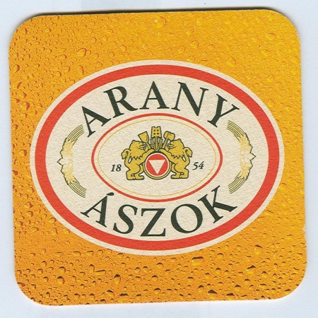 Arany Ászok podstawka Awers