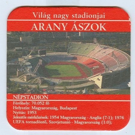 Arany Ászok podstawka Rewers