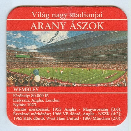 Arany Ászok podstawka Rewers