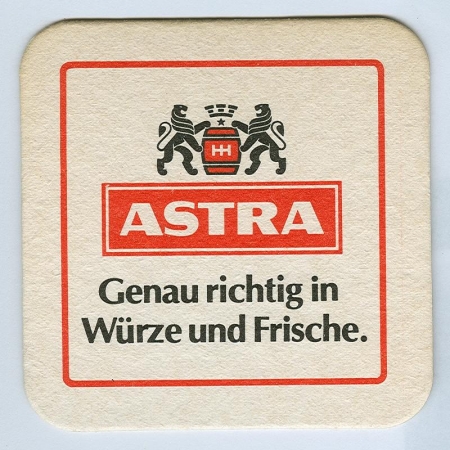 Astra podstawka Awers