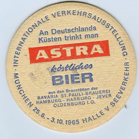 Astra podstawka Awers