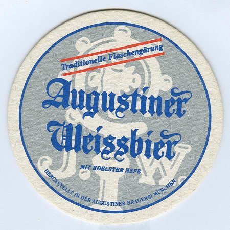 Augustiner podstawka Awers