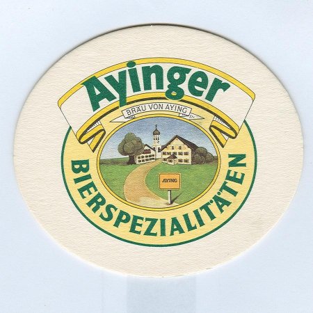Ayinger podstawka Awers
