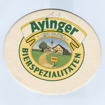 Ayinger podstawka Awers