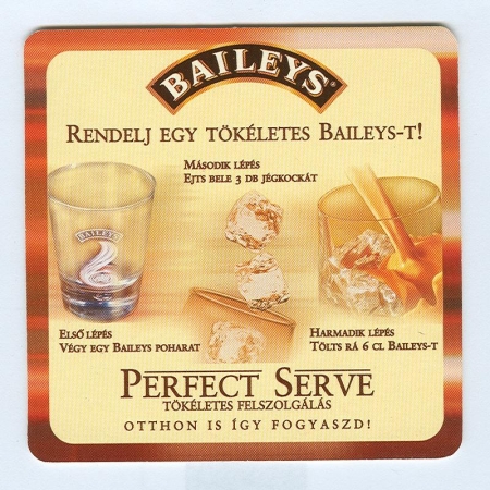 Baileys podstawka Awers