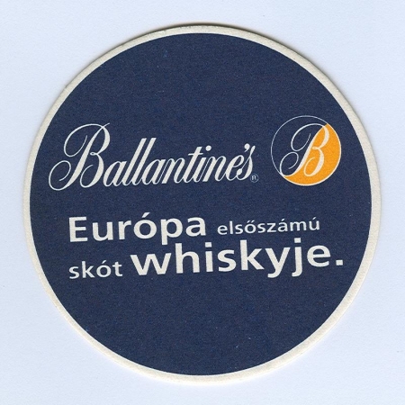 Ballantine's podstawka Awers