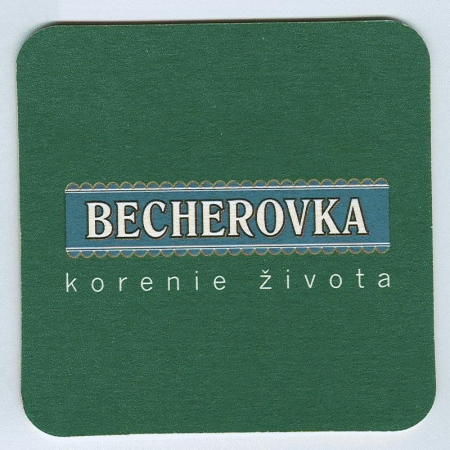 Becherovka podstawka Rewers