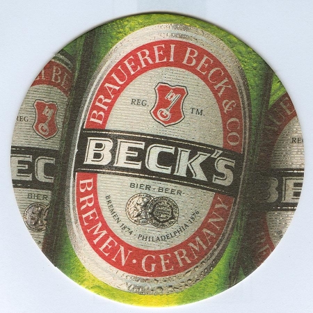 Beck's podstawka Rewers