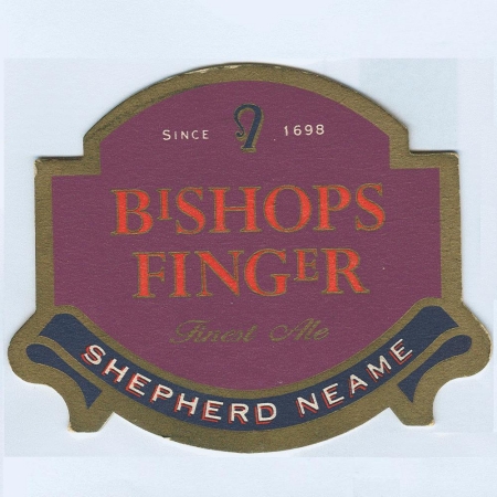 Bishopsfinger podstawka Awers