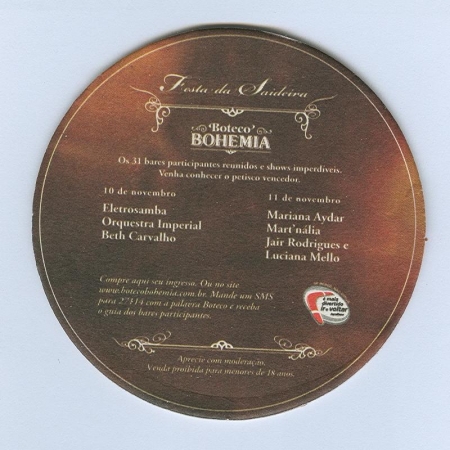 Bohemia podstawka Rewers