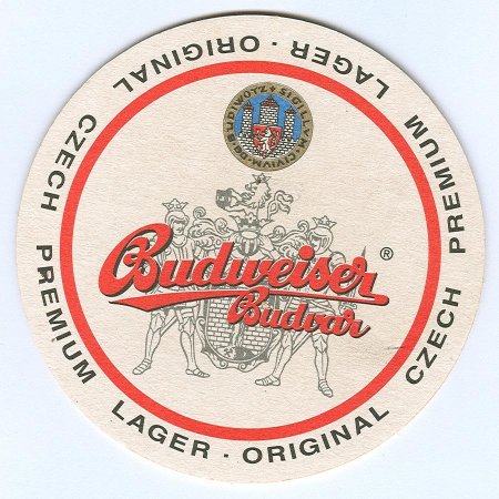 Budweiser podstawka Rewers