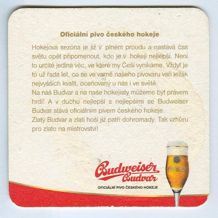 Budweiser podstawka Rewers