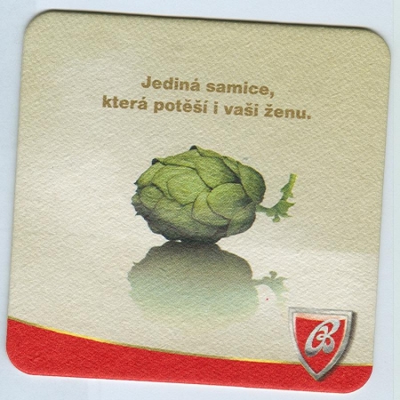 Budweiser podstawka Awers
