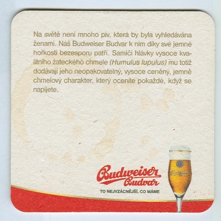 Budweiser podstawka Rewers