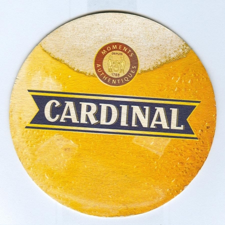 Cardinal podstawka Awers