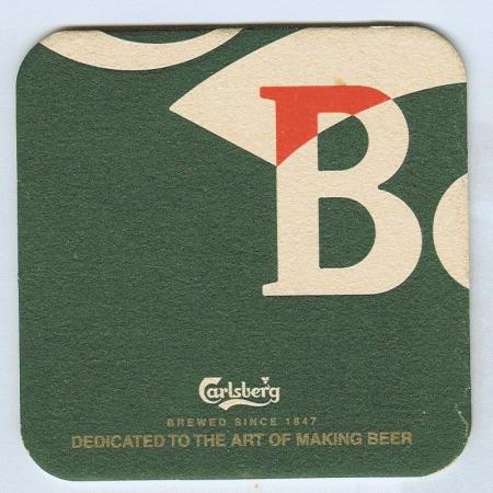 Carlsberg podstawka Awers