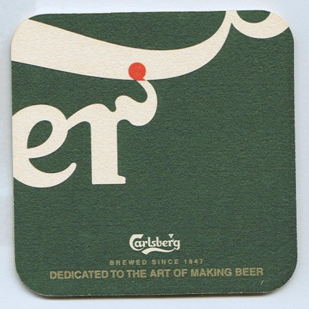 Carlsberg podstawka Rewers
