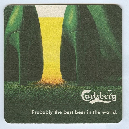 Carlsberg podstawka Awers