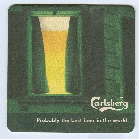 Carlsberg podstawka Rewers