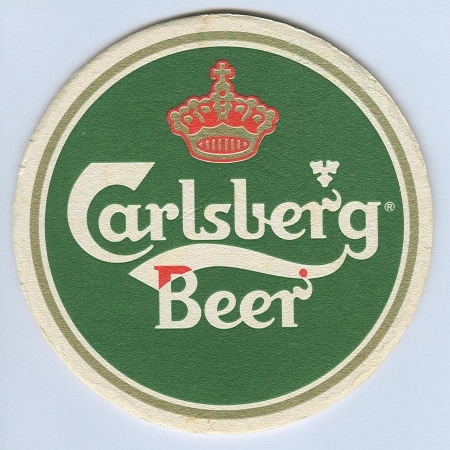 Carlsberg podstawka Awers