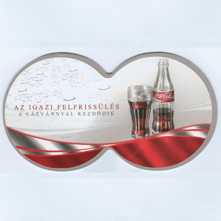 Coca-cola podstawka Awers