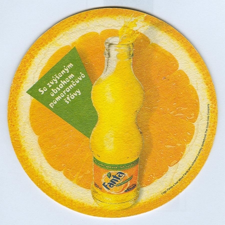 Coca-cola podstawka Awers