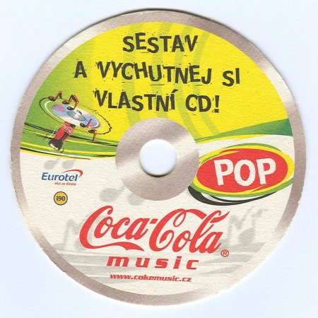 Coca-cola podstawka Awers
