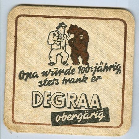 Degraa podstawka Awers