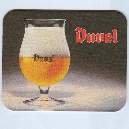 Duvel podstawka Awers