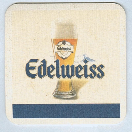 Edelweiss podstawka Awers