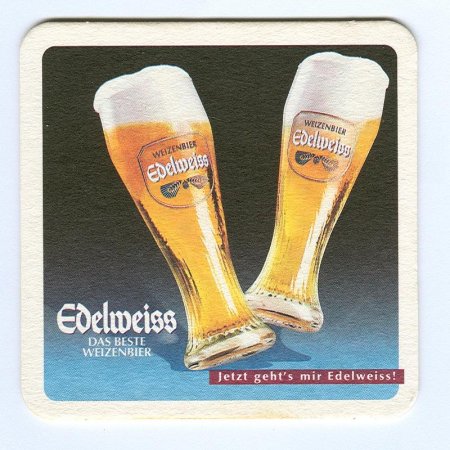 Edelweiss podstawka Awers