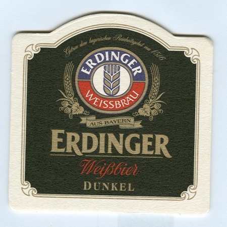 Erdinger podstawka Awers