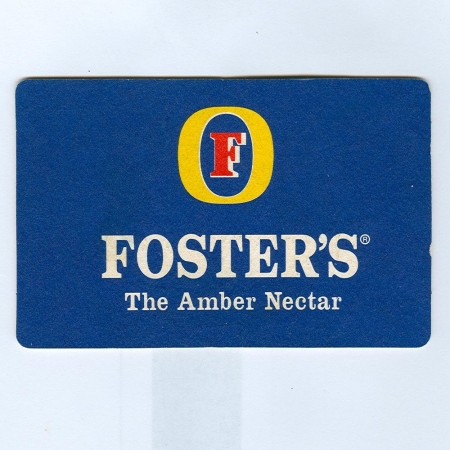 Foster's podstawka Awers