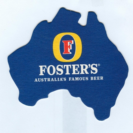 Foster's podstawka Awers