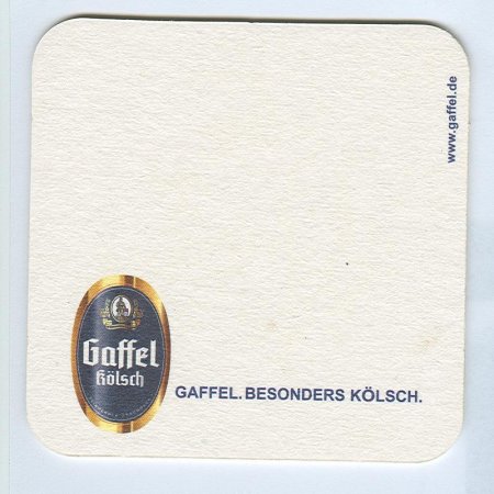 Gaffel podstawka Awers