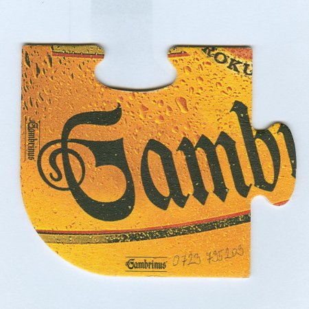 Gambrinus podstawka Awers