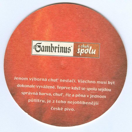 Gambrinus podstawka Rewers